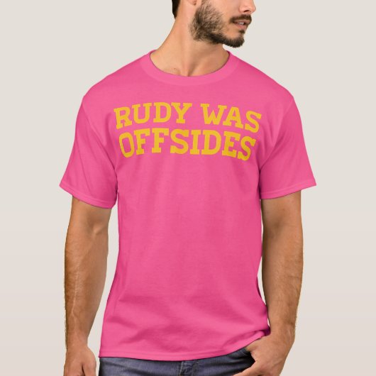 Rudy Was Offsides Cfb - Tシャツ (正面)