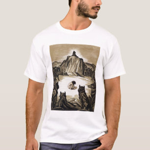 Rudya著作の「ジャングルの本」からの村クラブ、 Tシャツ