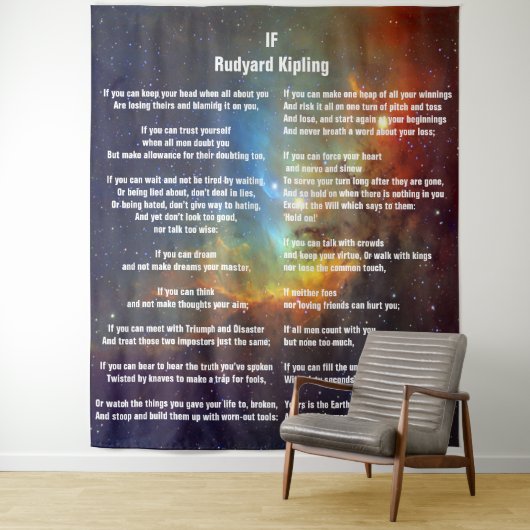 Rudyard もし Kiplingによる タペストリー (インサイチュ)