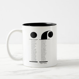 Rudyard もし Kiplingによる ツートーンマグカップ