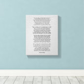 Rudyard もし Kipling小 キャンバスプリント (インサイチュ (ウッドフロア))