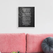 Rudyard もし Kipling小 キャンバスプリント (インサイチュ (リビング))