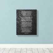 Rudyard もし Kipling小 キャンバスプリント (インサイチュ (ウッドフロア))