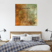 Rudyard もし Kipling on Carina キャンバスプリント (インサイチュ (寝室))