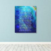 Rudyard もし Kipling on Orion キャンバスプリント (インサイチュ (ウッドフロア))