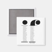 Rudyard Kiplingもし著 マグネット (正面/裏面)