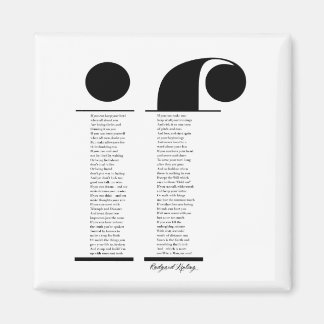 Rudyard Kiplingもし著 マグネット