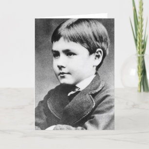 Rudyard Kipling, c.1870 カード
