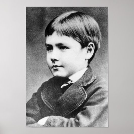 Rudyard Kipling, c.1870 ポスター (正面)