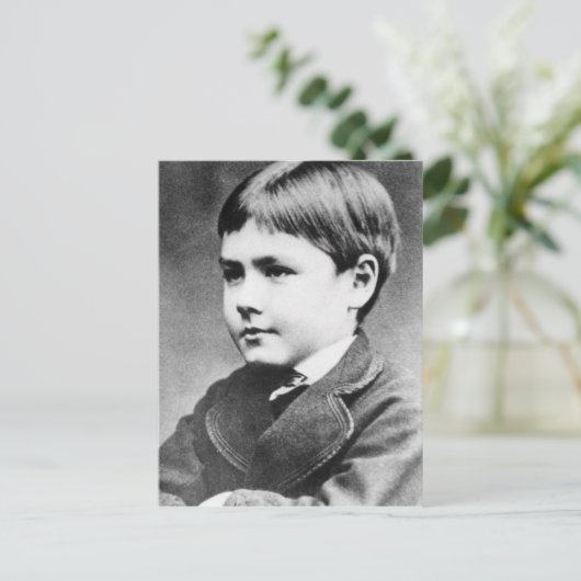 Rudyard Kipling, c.1870 ポストカード (スタンド正面)