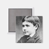 Rudyard Kipling, c.1870 マグネット (正面/裏面)