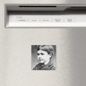 Rudyard Kipling, c.1870 マグネット (インサイチュ (食洗機))