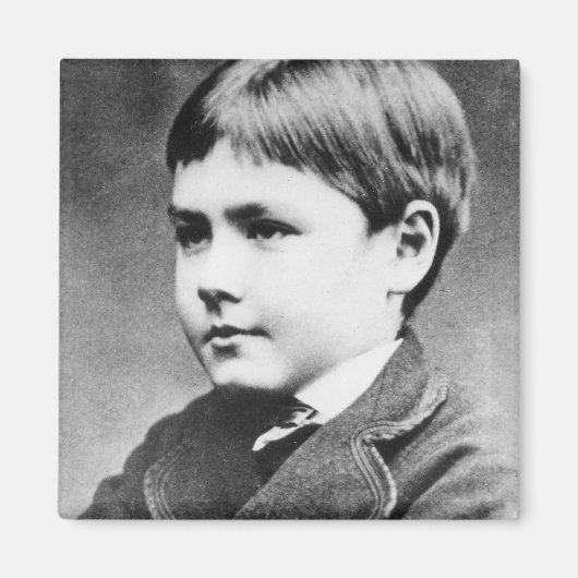 Rudyard Kipling, c.1870 マグネット (正面)