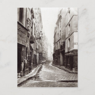 Rue Aumaire, the Rue Volta, Paris, 1858-78 ポストカード
