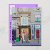 RUE BONAPARTE：パリ75006 ポストカード (正面/裏面)