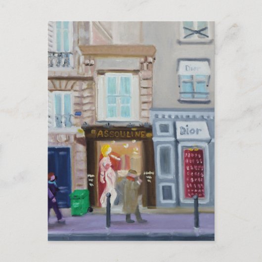 RUE BONAPARTE：パリ75006 ポストカード (正面)