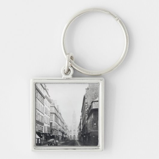 Rue de la Chaussee-d'Antin、パリ1858-78年 キーホルダー (正面)