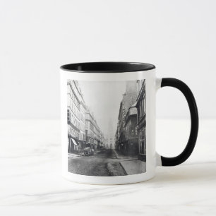 Rue de la Chaussee-d'Antin、パリ1858-78年 マグカップ