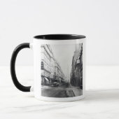Rue de la Chaussee-d'Antin、パリ1858-78年 マグカップ (左)