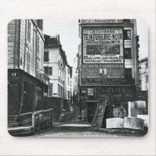 Rue de la Colombe、パリ1858-78年 マウスパッド