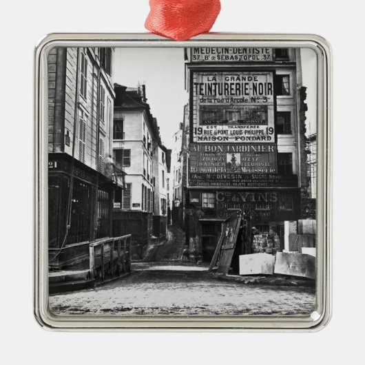 Rue de la Colombe、パリ1858-78年 メタルオーナメント (正面)