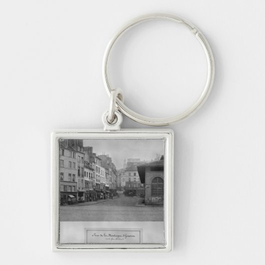 Rue de la Montagne Sainte-Genevieve、パリ キーホルダー (正面)