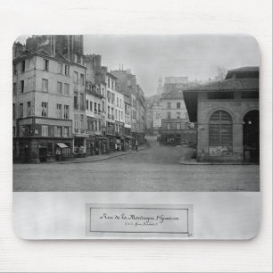 Rue de la Montagne Sainte-Genevieve、パリ マウスパッド