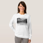 Rue de la Montagne Sainte-Genevieve、パリ Tシャツ (正面フル)