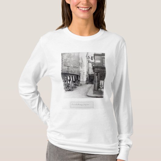 Rue de la Montagne Sainte-Genevieve Tシャツ (正面)