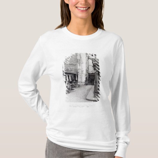 Rue de la Montagne Sainte-Genevieve Tシャツ (正面)