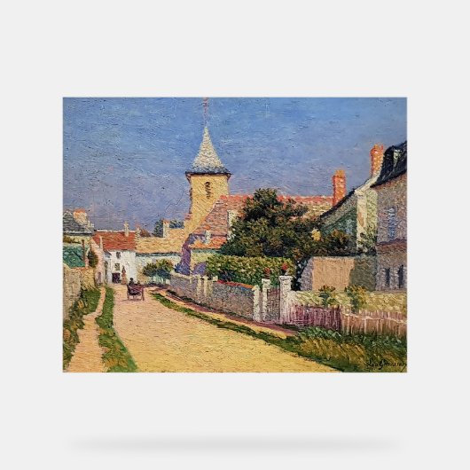 Rue de Moustier a Thorigny, fine art, アクリルサイン (正面)