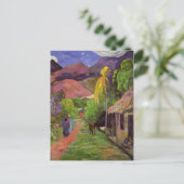 『Rue de Tahiti』 - Paul Gauguinポストカード ポストカード (スタンド正面)