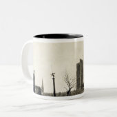 Rue de Ville、1915年6月からのYpres ツートーンマグカップ (正面左)