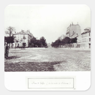 Rue d'Enfer、道路からオーリンズ スクエアシール