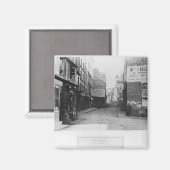 Rue Deskartes, from the Rue Moffetard, Paris マグネット (正面/裏面)