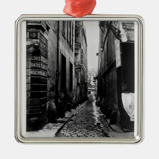 Rue du Croissant メタルオーナメント (正面)