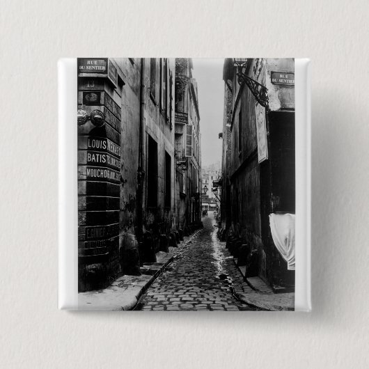 Rue du Croissant 缶バッジ (正面)