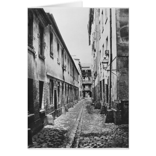 Rue du FerMoulin、パリ1858-78年 (正面)