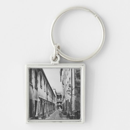 Rue du FerMoulin、パリ1858-78年 キーホルダー (正面)