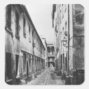 Rue du FerMoulin、パリ1858-78年 スクエアシール