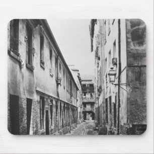 Rue du FerMoulin、パリ1858-78年 マウスパッド