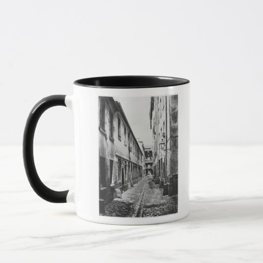 Rue du FerMoulin、パリ1858-78年 マグカップ (左)