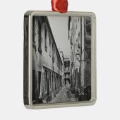 Rue du FerMoulin、パリ1858-78年 メタルオーナメント (右)