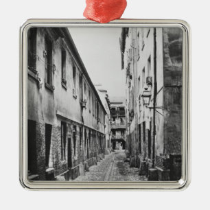 Rue du FerMoulin、パリ1858-78年 メタルオーナメント