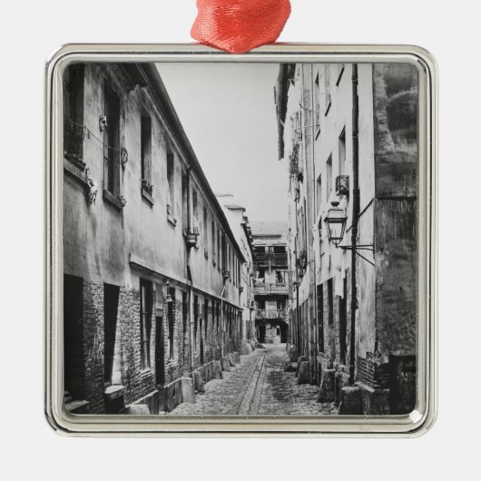 Rue du FerMoulin、パリ1858-78年 メタルオーナメント (正面)