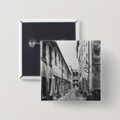 Rue du FerMoulin、パリ1858-78年 缶バッジ (正面&裏面)