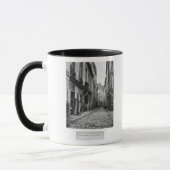 Rue du Jardinet、道Hautefeuilleからの、 マグカップ (左)