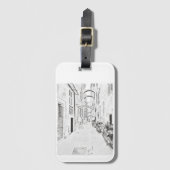 Rue étroite italienne ラゲッジタグ (正面縦)