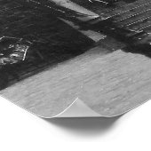 Rue Foyatier, Montmartre, Parisポスター ポスター (角)