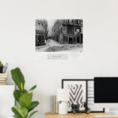 Rue Maitre Albert Paris, 1858-78 ポスター (ホームオフィス)